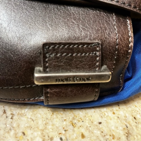 Matt & Nat Blue and Brown Women's Bag - Picture 13 of 14